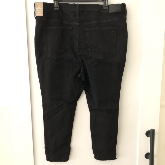 Madewell Black Petite 10" High-Rise Roadtripper Jeans 35P - Picture 5 of 14